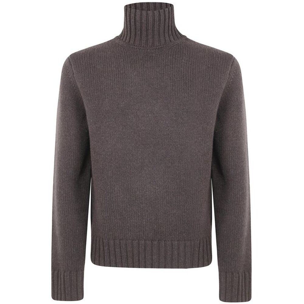STUDIO NICHOLSON Men's Ribbed Turtleneck Sweater Men BROWN Sweaters & Cardigans